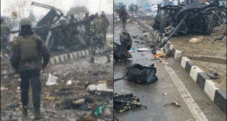 पुलवामा में बड़ा आतंकी हमला, 15 जवान शहीद, 40 घायल
