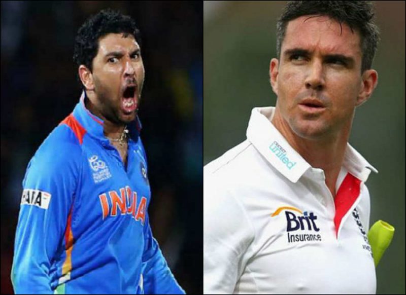 भारत-बांग्लादेश मैच के दौरान युवी-पीटरसन भिड़ गये, सिक्सर किंग  ने अंग्रेज की बोलती बंद कर दी