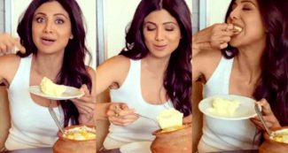 मक्‍खन – मलाई के साथ शिल्‍पा शेट्टी ने उठाया जलेबी का आनंद, खूब वायरल हो रहा Video