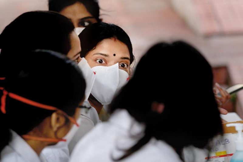 टॉप-10 संक्रमित देशों में शामिल हुआ भारत, पिछले 24 घंटों में सामने आए सबसे ज्यादा नए मामले