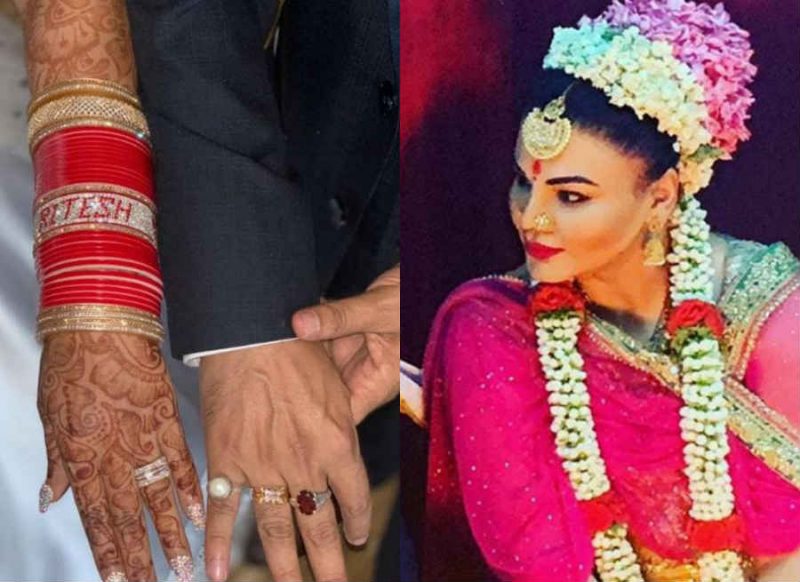आखिरकार सामने आ ही गईं राखी सावंत की शादी की Inside Photos, पति संग कर दी तस्वीर शेयर