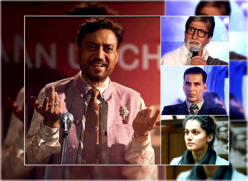 इरफान: सोशल मीडिया पर आंसुओं का सैलाब, अमिताभ बच्‍चन, अक्षय कुमार से लेकर तापसी ने किया ट्वीट