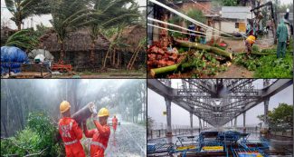 तूफान अम्फान छोड़ गया बर्बादी का ऐसा भयावह मंजर, ओडिशा-बंगाल में भीषण तबाही  