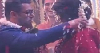 सफेद दाढी और सूट-बूट ने सलमान खान ने कैटरीना से की शादी! तेजी से फैल रहा वीडियो