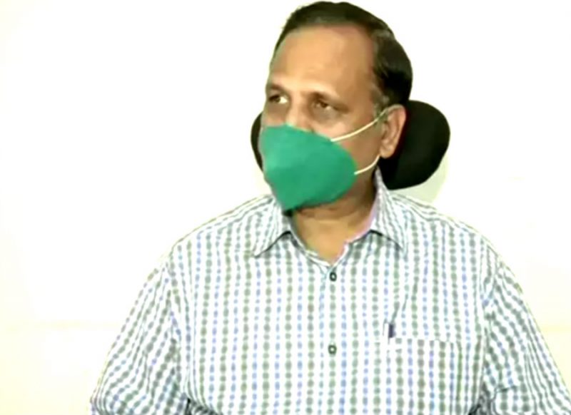 दिल्ली के स्‍वास्‍थ्‍य मंत्री सत्‍येन्‍द्र जैन में दिखे कोरोना के लक्षण,  तेज बुखार–खांसी के बाद अस्पताल में भर्ती