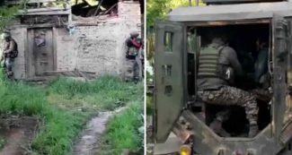 पुलवामा: गोसू इलाके में मुठभेड़  जारी, घर में छिपे हैं 3 आतंकी, सुरक्षाबलों ने एक को मार गिराया