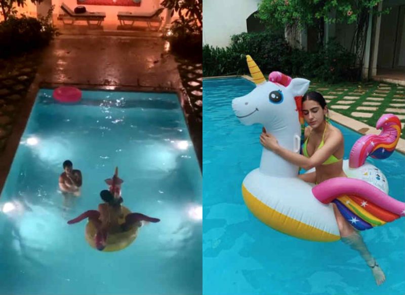 Video: स्विमिंग पूल में बारिश का मजा लेती दिखीं सारा, भाई के साथ वीडियो पर हो रहीं ट्रोल