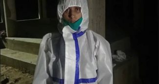 कोरोना से मौत पर रिश्तेदारों ने छोड़ा साथ, पत्नी ने PPE किट पहनकर दी मुखाग्नि