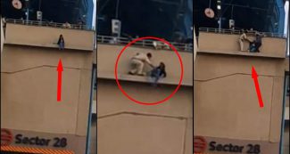 Video: मेट्रो स्‍टेशन पर युवती का हाईवोल्‍टेज ड्रामा, कूद जाती अगर पुलिस वाला ना बचाता