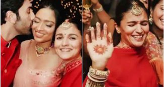 आलिया-रणबीर की शादी की अनसीन तस्‍वीरें आईं सामने, गर्ल गैंग के साथ जमकर मचा रहे धमाल