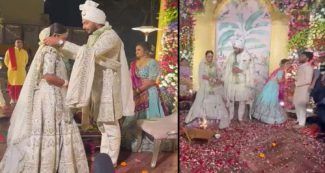 केएल राहुल के बाद टीम इंडिया के एक और क्रिकेटर ने की शादी, वीडियो देखिये